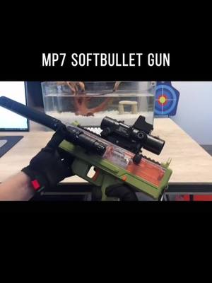 A post by @startoyclub on TikTok caption: How about this #toygun⚠️  #mp7 #softbulletgun #toysoftgun