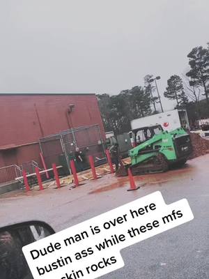 A post by @mentholburrito on TikTok caption: Yall help that man #construction #fyp