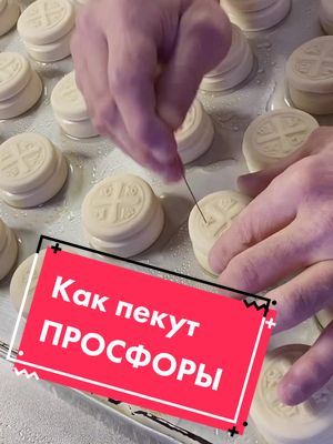 A post by @solovki_mon on TikTok caption: #просфоры #выпечка #домашнийхлеб #монастырь