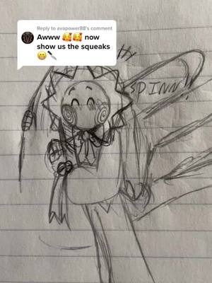 A post by @ari_isonfire on TikTok caption: Reply to @avapower88 you're lucky I've been recording as many squeaks as I can #minisundrop #sunfnaf #fnafsun #fnafsundrop #fnafsunfanart