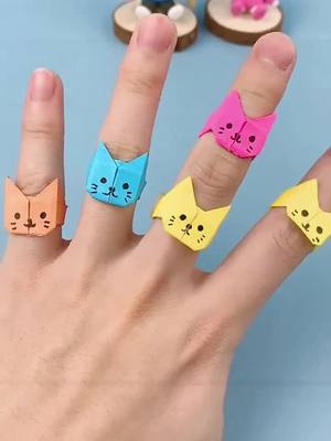 A post by @ilovepapercup on TikTok caption: Paper rings #crafts #handmade #foryou #DIY #fpy