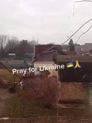 A post by @godislife_7_ on TikTok caption: A Russian Warplane shoots near a house with people in it 🇺🇦 #ukraine #Russia