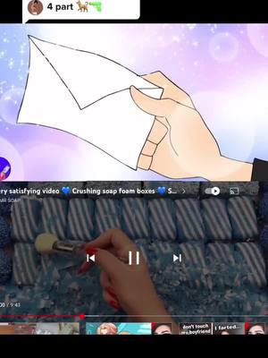 A post by @slimestoriesmsa on TikTok caption: Reply to @lynzie552 #soap #soapasmr #mystoryanimated #storytime #lol #lol #slimestoriesmsa #asmr #msa #baddie