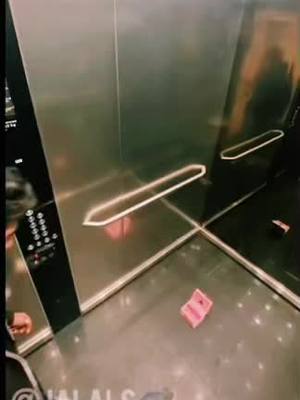 A post by @amazigh_flavour on TikTok caption: Ayyyyyy… 🤣🤣#humor #prank #scary #foryou #voiceeffect #imscared #elevatorprank #jalalpranks