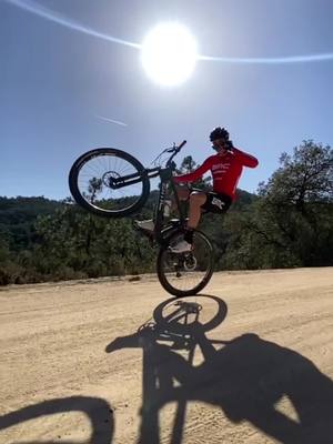 A post by @mathisazzaro on TikTok caption: It’s Wheelie Wednesday 👀 #wheelie #wheeliewednesday #tiktok #foryou #pourtoi #ensouplesse #mtb #mtblife #fastlife