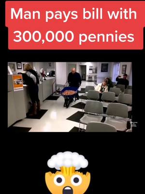 A post by @dailycontent133 on TikTok caption: #pennies #money #bill #shocking #petty #foryoupage #wheelbarrow #money #fyp #insideedition #shocking #mustwatch #mustsee #crazy #viral #interesting