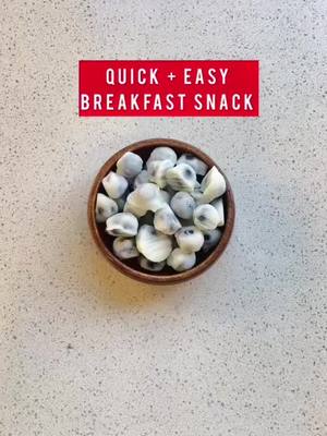 A post by @herbalist_care on TikTok caption: Frozen yogurt dots🫐 @Kroger  #frozenyogurt #frozenblueberries #breakfastrecipes #quickrecipes