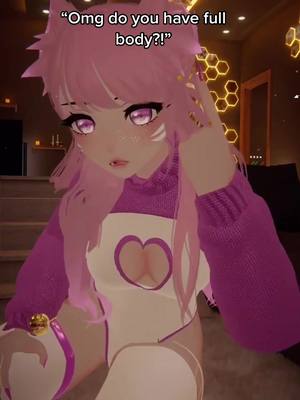 A post by @wave.vr on TikTok caption: Jk I love my questies 💖#vrc #vrchat #vr #virtualreality #vrchattiktok #oculusquest2 #quest2 #fbt #fullbodytracking