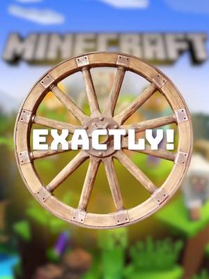 A post by @sweepjt on TikTok caption: Wheels or doors? #Minecraft #wheelsordoors