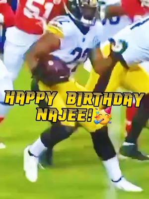 A post by @diontaepost on TikTok caption: #CapCut #fyp #Najeeharris #najee #steelers #rb #birthday