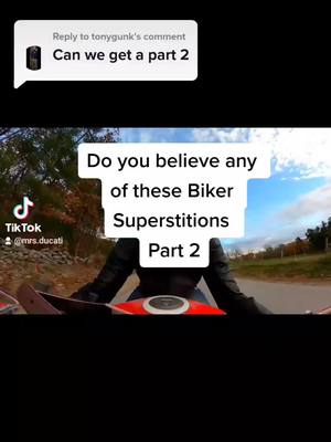 A post by @mrsducati on TikTok caption: Gi to my other account to see Part 1! @mrs.ducati #SchickAsks #bikelife #biketok #bikergirl #bikerworld #bikerlife