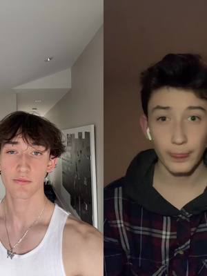 A post by @maybejorden on TikTok caption: #duet with @maybejorden 3 years difference who let me do this