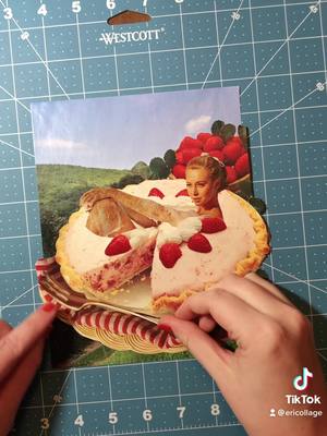 A post by @ericollage on TikTok caption: life’s so fun life’s so fun #strawberrychiffon #collage #TheAdamProject #fyp