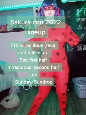 A post by @__lemon.boy__ on TikTok caption: 🌸 Sakura con 2022 🌸#miraculous #miraculousladybug #ladybugcosplay #miraculouscosplay #chatnoir #catnoircosplay #ladybug #sakuracon #sakuracon2022