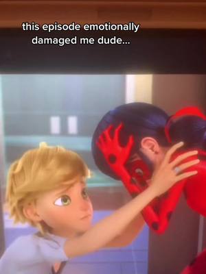 A post by @_.ladybug.chatnoir.__ on TikTok caption: Her panicking made me feel so sad- 🙁 #miraculoustalesofladybugandcatnoir #ladybug #chatnoir #chatnoironce #fypシforyoupage