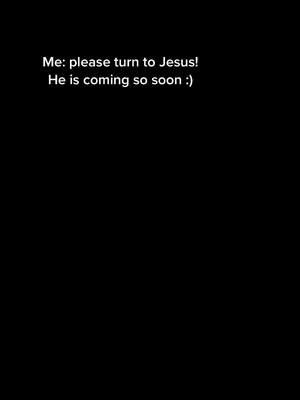 A post by @heavnlyjesus on TikTok caption: Turn to Jesus!! #christian #God #Jesus #Fyp