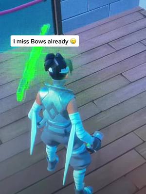 A post by @morsington on TikTok caption: rip bows🥲 #fyp #bows #fn #fortnite #mml #mmlclan #foryou #underated