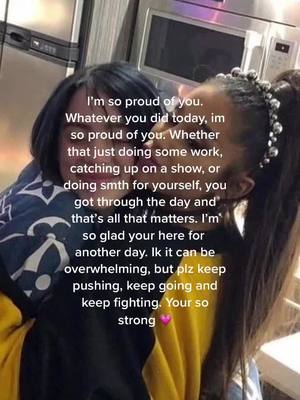 A post by @swtbaev on TikTok caption: :)) #ariana #swtbaev #ily #tinyelephant #youramazing #areyouokay? #imsoproudofyou #safeplace #youmadeit #yourloved #yourworthy #comfortaccount #yourrare