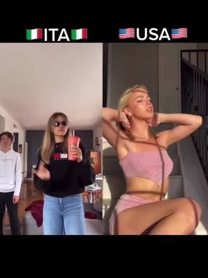 A post by @italiavsamerica on TikTok caption: Che versione preferite? ITA o USA? Scrivetelo nei commenti @Emmabrooksmcallister @La Pucci :) #ita #usa #music #live #emma #comments #FYP