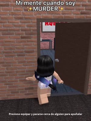 A post by @rblx.2008 on TikTok caption: #murder #murdermistery2 #mm2 #fyp #sheriff #win #winner #bug #mimentecuandosoymurder #mimente