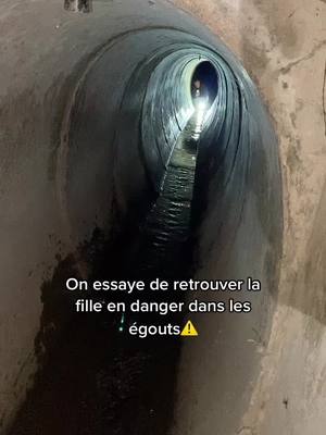 A post by @momoo.elh_spam on TikTok caption: Ce soir on n’y retourne on sera en live⚠️ #filleendanger #egouts #tunel