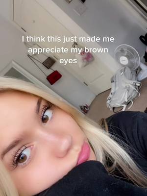 A post by @emmarayexo on TikTok caption: Brown eyed girllll #browneyes