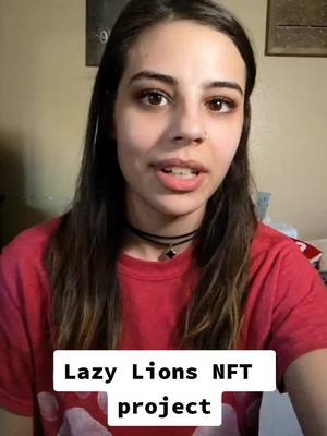 A post by @valkyrienft on TikTok caption: #nfts #web3crypto #lazylionsnft #nftcollector