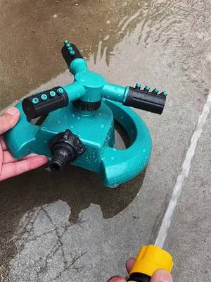 A post by @kairiveratools on TikTok caption: Automatic Rotary Sprinkler Watering Tool#tool #repair #useful