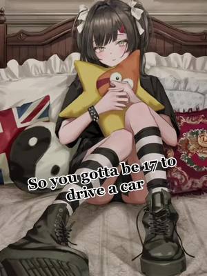 A post by @toukayami_ on TikTok caption: Yea that makes sence #like #follow #fyp #foryou #foryoupage #weeb #weebs #neko #emo #goth #alt #otaku #anime #4yp