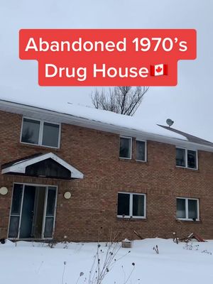 A post by @off.the.grid.ontario on TikTok caption: Abandoned forgotten 70’s squatters drug house with everything left behind!!#abandoned #abandonedontario #fyp #ontario #abandonedplaces #urbex #oap #mansion #toronto #foryoupage #ab #ontariofinds