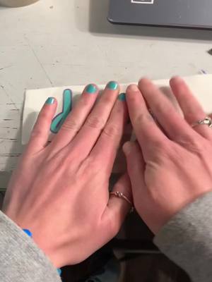 A post by @destinylemay01 on TikTok caption: I forgot to paint the nails on my other hand 🤦🏼‍♀️ #layers #LizzosBigGrrrls #WomenOwnedBusiness #