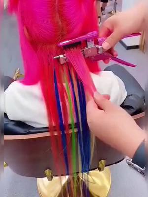 A post by @bubble__oo0 on TikTok caption: #foryou #color #hair #wig