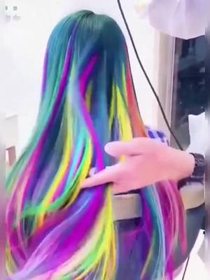 A post by @bubble__oo0 on TikTok caption: #foryou #color #hair