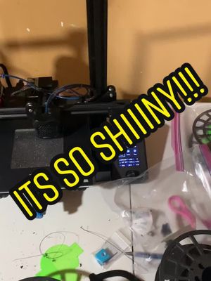 A post by @kiarosultima on TikTok caption: My first “pretty” filament!! Wohoo!#3dhelpers #printtok #inlandfilament