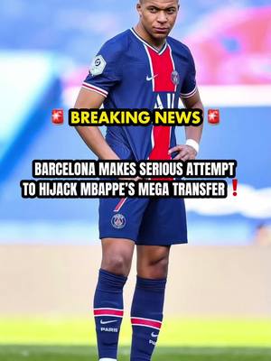 A post by @wonderkidstv on TikTok caption: Will Mbappe join Barcelona?🤔 #fyp #mbappe #football #foryoupage #xyzbca