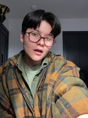 A post by @lukevvilson on TikTok caption: sometimes you see something at the thrift and know nobody can have it but you. how do you gender a poncho #nonbinary