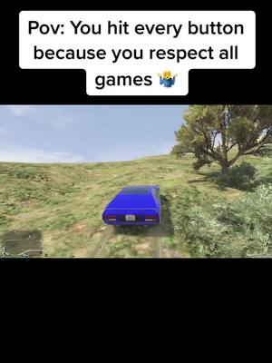 A post by @funny_gta5_vids on TikTok caption: 🤷‍♂️ #gta5 #gta5_funny #drivingmeme #xyzbca #fyp #foryou