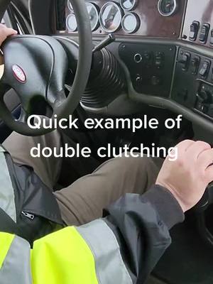 A post by @protruckdriver on TikTok caption: #doubleclutch #trucklife #semitruck #foryoupage #truckingschool #truckstudents #cdlstudent #cdldriver #truckersoftiktok