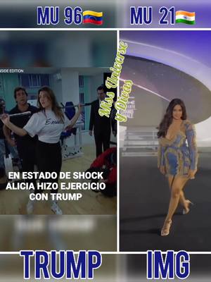 A post by @missuniverseydivas on TikTok caption: Miss Universe 96 Alicia Machado 🇻🇪 & 21 Harnaaz Sandhu 🇮🇳 #missuniverse #divas  #missvenezuela #missindia  #sizeplus  #aliciamachado  #harnaazsandhu