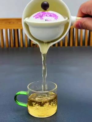 A post by @teacup056 on TikTok caption: #teatime #tealover #teatok #tea #teacup #flower #ceramics #cuplover #cup #teapot