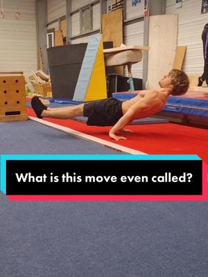 A post by @calisthenicsgods on TikTok caption: Me thinking he’s about to do a V-sit. Athlete: @Rouland Kévin | #calisthenicsgods #calisthenics #streetworkout #planche #reverseplanche #confused #gymnastics #animeworkout #gym