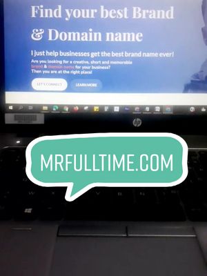 A post by @mrfulltimecom on TikTok caption: You can start making money buying and selling domain names no matter how old are you or if you are a student or a full-time employee with low budget#MrFullTime #MrFullTimeCom #domaining #domainnames #branding #makemoneyonline #changeyourlife #PepsiApplePieChallenge