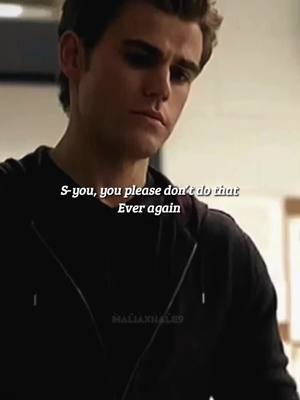 A post by @maliaxhale9 on TikTok caption: POV:you would leave without Stefan.   #GameTok #SixNationsRugby #tvd #thevampirediaries #stefansalvatore #cherhorowitz #cluless #fyp #foryou #foryoupage