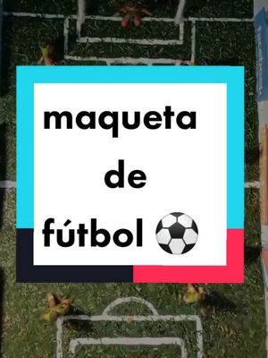 A post by @the_plastilina on TikTok caption: maqueta de la school ⚽ #fypシ#maqueta#bailaconmaluma#folow#maqueta#parati#plastilina