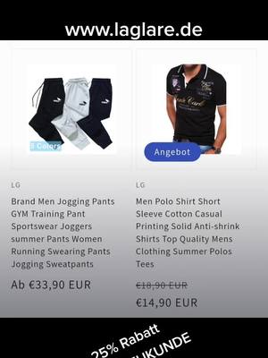 A post by @laglare.de on TikTok caption: #onlineshopping #shoes #code #rabattcode #luxus #geld #beauty #geldverdienen #cosmetik #mode #kleidung #frau #mann #kind #günstig