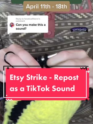 A post by @amis.by.amy on TikTok caption: Reply to @fanaticalfibers  Here it is as a TikTok sound! Let’s talk about the Etsy strike. #etsy #etsystrike #etsyshop #SmallBusiness #crochet