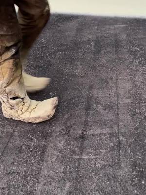 A post by @freedom_to_shoot on TikTok caption: #spf #sprayfoam #shoes #fypシ #foryou #walk #roofing #problems #viral #viralvideo