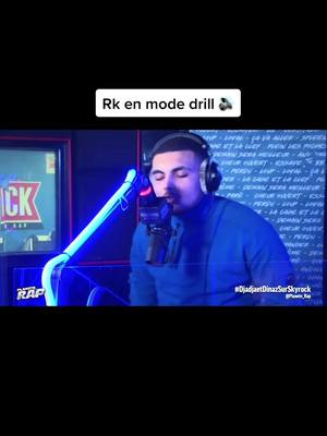 A post by @fan_drk on TikTok caption: Vous aimez rk en mode drill #rk ?