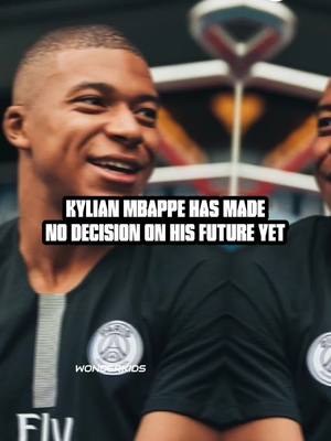 A post by @wonderkidstv on TikTok caption: What should Mbappe do?🤔 #fyp #mbappe #psg #realmadrid