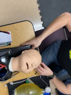 A post by @mssuems on TikTok caption: That momemt when you find your doppelgänger in Paramedic school 😧 #BigComfy #ems #mssuems #creepy